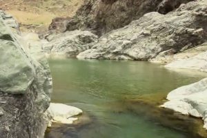 تنگ فنوج مقصد گردشگران زمستانی خاص پسند